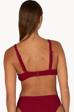 Bikini Tops|Baku Ibiza D/DD Cup Underwire Tri Scarlet