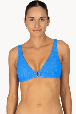 Bikini Tops|Baku Ibiza Ring Front Bra Maya blue