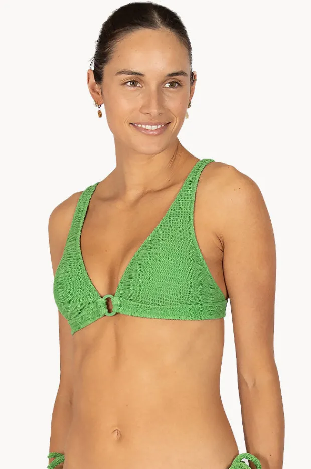 Bikini Tops|Baku Ibiza Ring Front Bra Moss