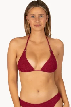 Bikini Tops|Baku Ibiza Slide Tri Scarlet
