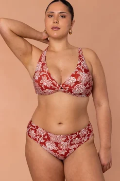 Bottoms|Monte u0026 Lou Mid Rise Ruched Pant Inez