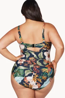 One Pieces|Artesands Into The Saltu Cezanne D/DD Cup One Piece Navy