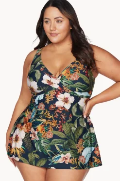 One Pieces|Artesands Into The Saltu Delacroix Swimdress Navy