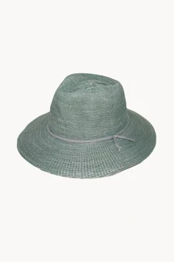 Headwear|Cancer Council Australia Jacqui Knit Fedora Seafoam