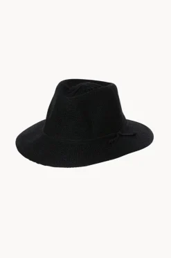 Headwear|Cancer Council Australia Jacqui Knit Fedora Black