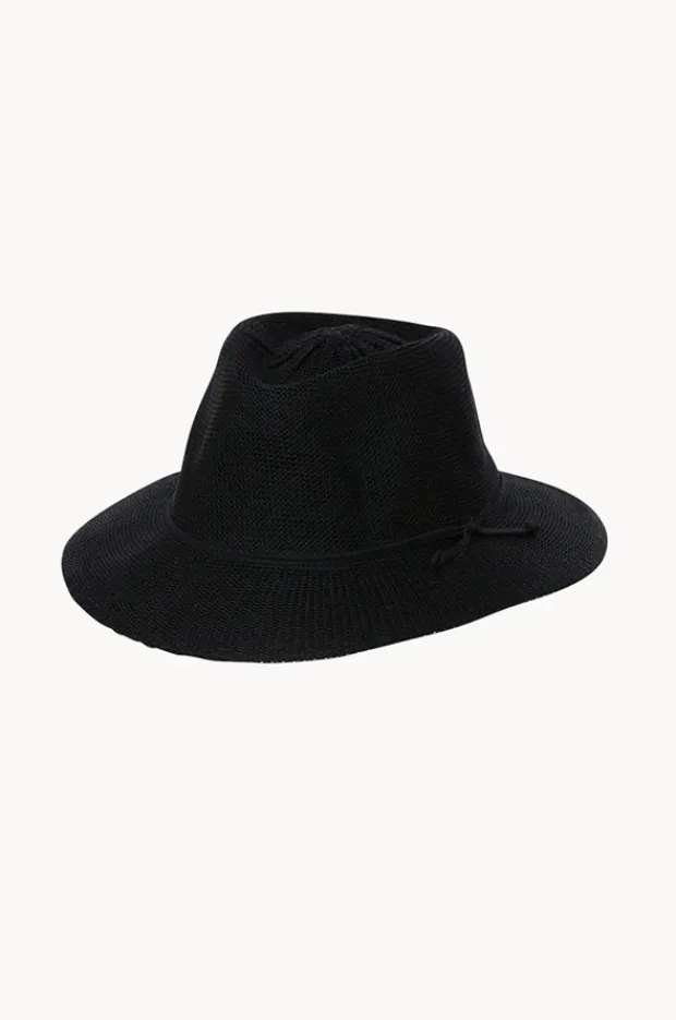 Headwear|Cancer Council Australia Jacqui Knit Fedora Black