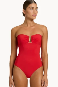 One Pieces|Jets et Bandeau One Piece Rosso