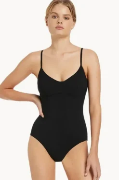 One Pieces|Jets et C/D Cup Tank One Piece Black