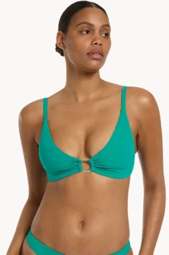 Bikini Tops|Jets et C/D Cup Trim Tri Top Mineral