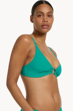 Bikini Tops|Jets et C/D Cup Trim Tri Top Mineral