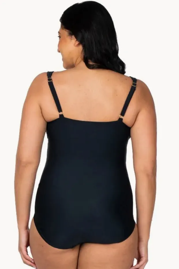 One Pieces|Jets et E/F Cup Clean Plunge One Piece BLACK