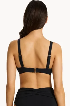 Bikini Tops|Jets et E/F Cup Underwire Tri BLACK