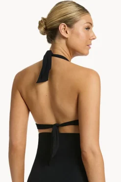 Bikini Tops|Jets et Moulded Halter Black