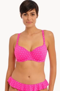 Bikini Tops|Freya Jewel Cove G Cup Sweetheart Bra Raspberry