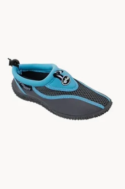 Aqua Shoes|Footwear|Land u0026 Sea Sports Junior Splash Aqua Shoe Blue