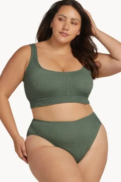 Bikini Sets|Artesands Kahlo Crop Set Sage