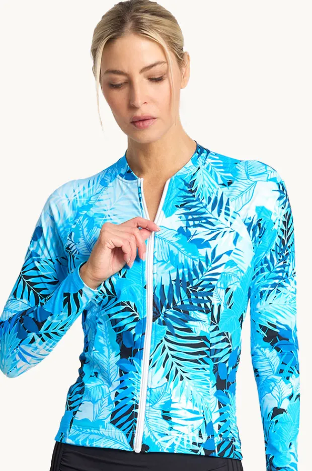 Rashies & Sunsuits|Jantzen Keanu Long Sleeve Suntop Sky