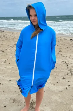 Towel Robes & Ponchos|Towel Robes & Ponchos|Back Beach Co Kids Alaskan Deck Coat 5-7Y Blue