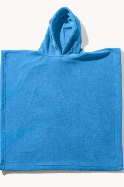 Towel Robes & Ponchos|Towel Robes & Ponchos|Wovii Kids Hooded Towel 2-6Y Lagoon blue