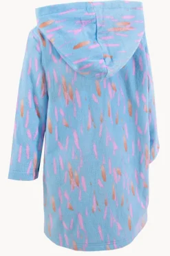 Towel Robes & Ponchos|Towel Robes & Ponchos|Back Beach Co Kids Pastel Breeze Hood Towel Robe 5-7Y Light blue