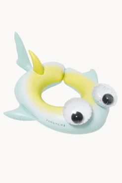 Pool Inflatables|Sunny Life Kids Salty The Shark Tube Pool Ring Multi