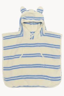 Towel Robes & Ponchos|Towel Robes & Ponchos|Sunny Life Kids Sammy The Seagull Hooded Towel Blue/White