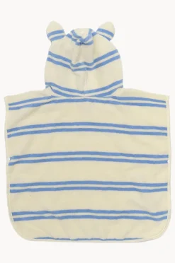 Towel Robes & Ponchos|Towel Robes & Ponchos|Sunny Life Kids Sammy The Seagull Hooded Towel Blue/White