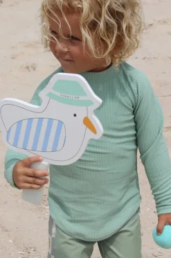 Beach & Pool Games|Sunny Life Kids Sammy The Seagull Velcro Beach Bats Blue/White