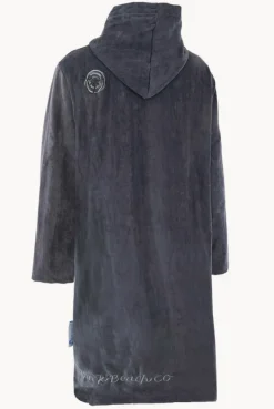 Towel Robes & Ponchos|Towel Robes & Ponchos|Back Beach Co Kids Hooded Towelling Robe 3-5Y Storm