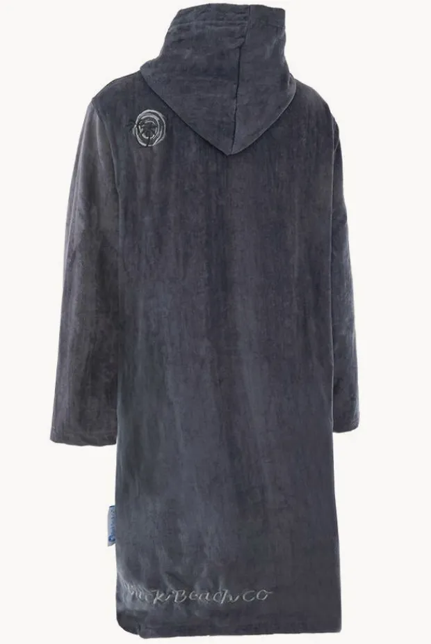 Towel Robes & Ponchos|Towel Robes & Ponchos|Back Beach Co Kids Hooded Towelling Robe 5-7Y Storm