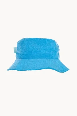 Hats|Hats|Acorn Kids Terry Towelling Bucket Hat Azure