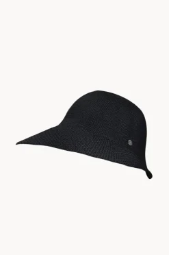 Headwear|Cherry Red Knit Visor Cap Black