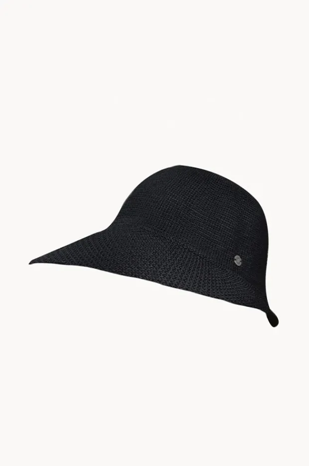 Headwear|Cherry Red Knit Visor Cap Black