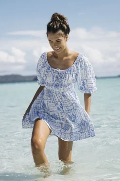 Dresses|Billabong La Plage Dress Salt crystal