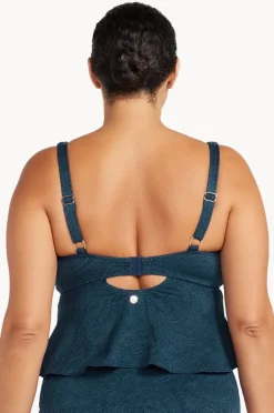 Bikini Tops|Artesands La Traviata Chagall Midriff Bra Navy