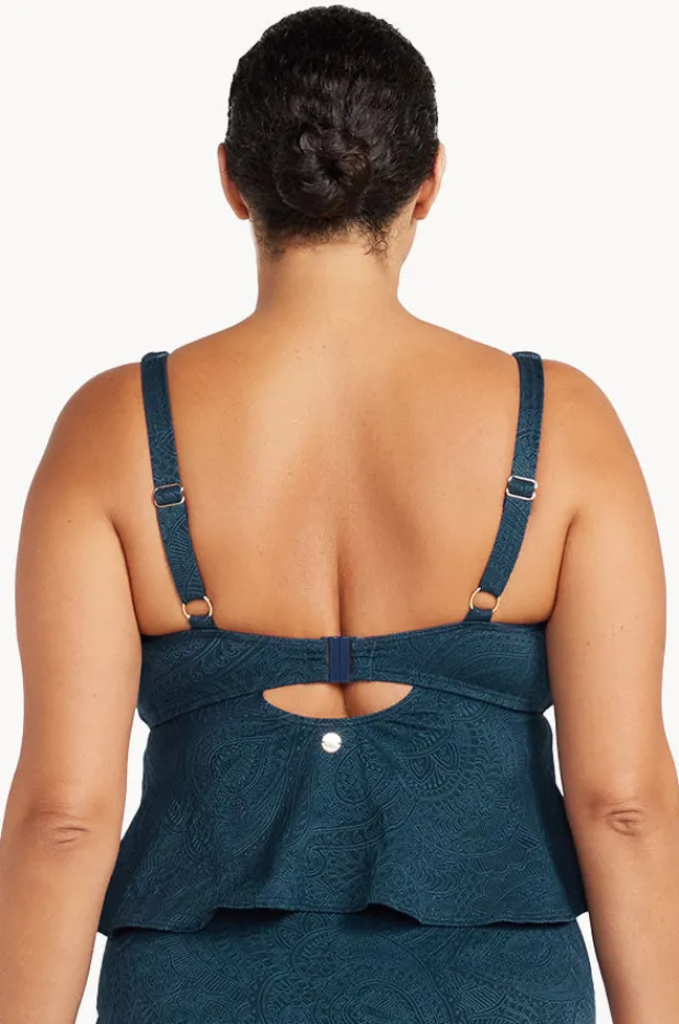 Bikini Tops|Artesands La Traviata Chagall Midriff Bra Navy