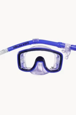 Snorkelling|Land u0026 Sea Sports Lagoon Mask & Snorkel Set Blue