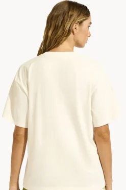 Tops|Seafolly L'Arancia T-Shirt White
