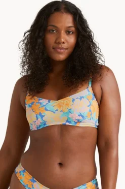 Bikini Tops|Billabong Last Summer Lila DD Cup Bralette Blue