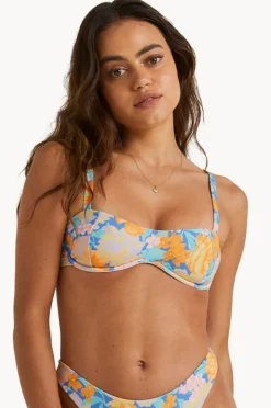 Bikini Tops|Billabong Last Summer Olivia Underwire Bra Blue