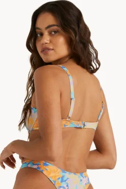 Bikini Tops|Billabong Last Summer Olivia Underwire Bra Blue