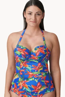 Tankini Tops|Prima Donna Latakia G Cup Tankini Separate Blue/Multi