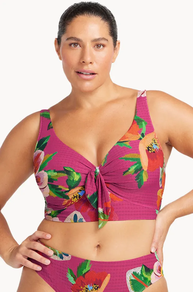 Bikini Tops|Artesands Le Recife Cezanne D/DD Cup Midriff Bra Pink