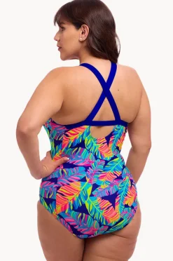 One Pieces|Funkita Leaving Today Brace Me Back One Piece Navy/multi
