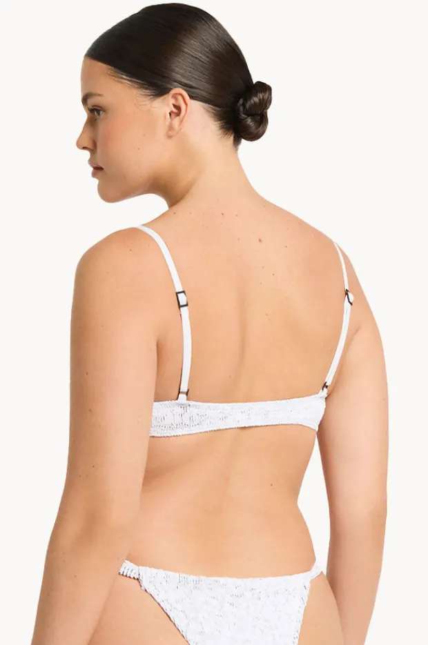 Bikini Tops|Bond-eye Leopard Nora Balconette WHITE