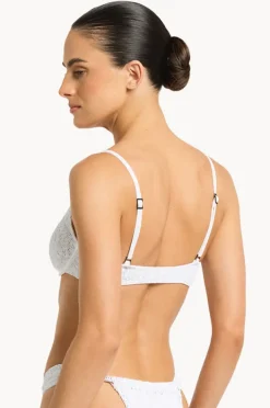 Bikini Tops|Bond-eye Leopard Nora Balconette WHITE