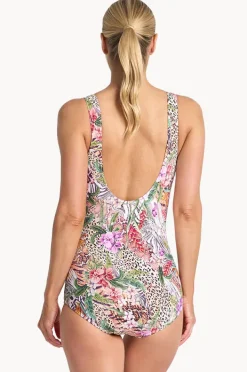 One Pieces|Jantzen Lilymaze Pintuck One Piece Skin