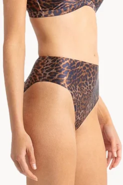 Bottoms|Sunseeker Lioness High Rise Leg Pant Animal