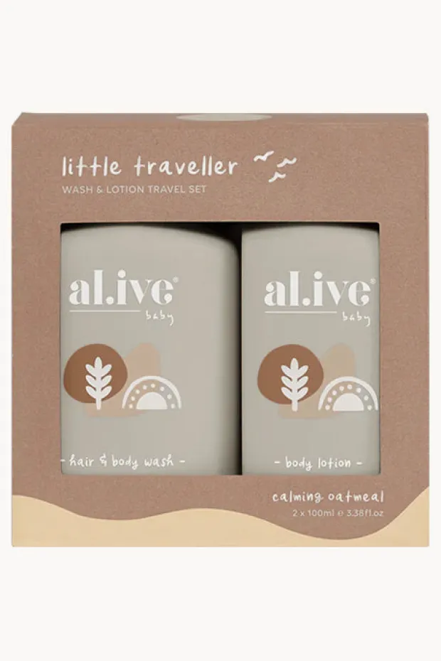 Travel|Home & Body|Al.ive Body Little Traveller Calm Oatmeal Set