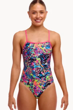 One Pieces|Funkita Lolly Leopard Single Strap One Piece Multi